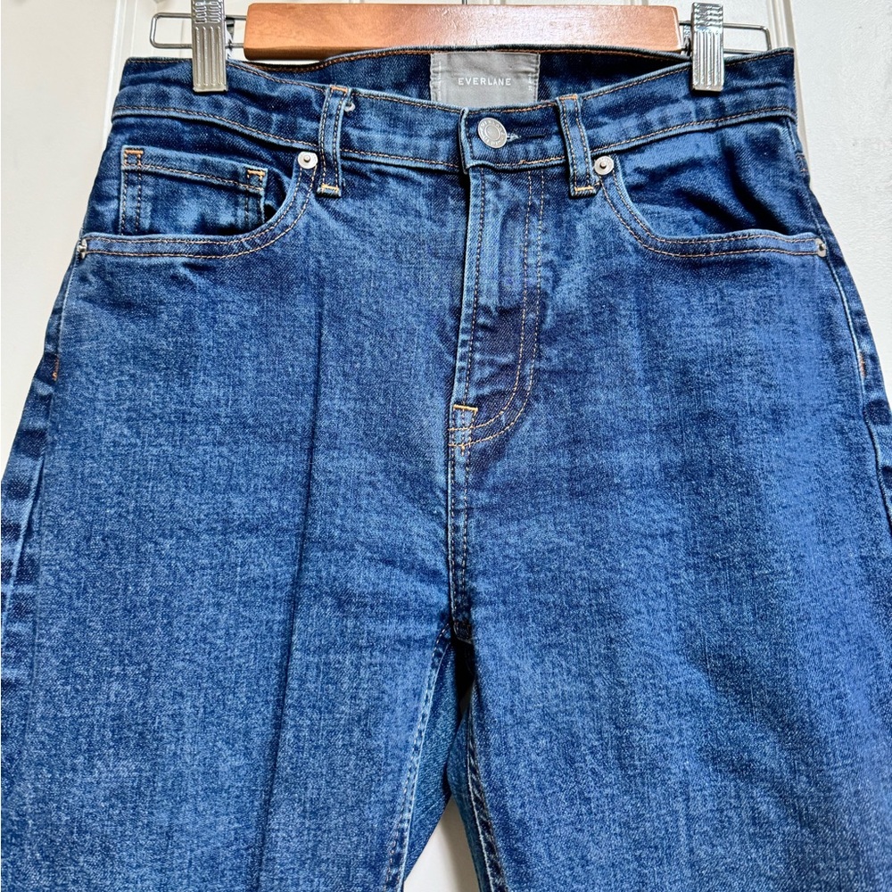 Everlane Mid Rise Ankle Jeans. 28” by 25” - Picture 2 of 5